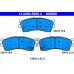 13.0460-5868.2 ATE Комплект тормозных колодок, дисковый тормоз