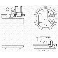 213908549000 MAGNETI MARELLI Топливный фильтр