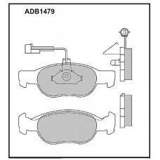 ADB1479 Allied Nippon Тормозные колодки