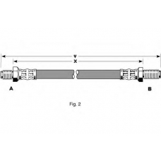 PHC142 TRW Тормозной шланг