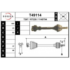 T49114 EAI Приводной вал