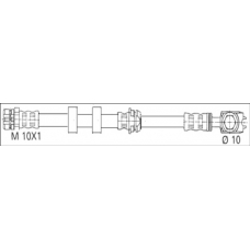 G1904.36 WOKING Тормозной шланг