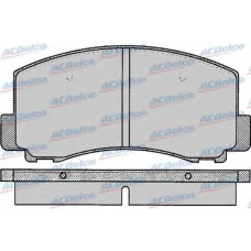 AC058263D AC Delco Комплект тормозных колодок, дисковый тормоз