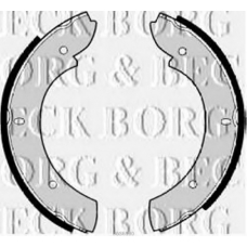 BBS6180 BORG & BECK Комплект тормозных колодок