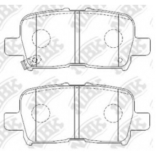 PN8803 NiBK Комплект тормозных колодок, дисковый тормоз