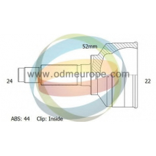 12-050428 ODM-MULTIPARTS Шарнирный комплект, приводной вал