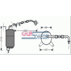 8900821 KUHLER SCHNEIDER Осушитель, кондиционер