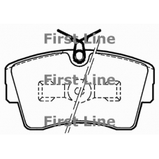 FBP1279 FIRST LINE Комплект тормозных колодок, дисковый тормоз