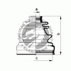 QJB933 QH Benelux Комплект пылника, приводной вал