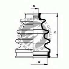 QJB1021 QH Benelux Комплект пылника, приводной вал