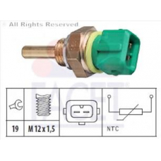 7.3148 FACET Датчик, температура охлаждающей жидкости; Датчик, 
