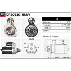 DRS0630 DELCO REMY Стартер