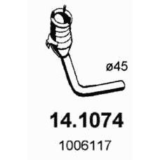 14.1074 ASSO Труба выхлопного газа