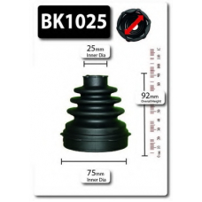 BK1025 SHAFTEC Комплект пылника, приводной вал