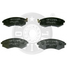 10237 OPTIMAL Комплект тормозных колодок, дисковый тормоз