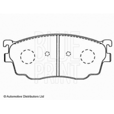 ADM54255 BLUE PRINT Комплект тормозных колодок, дисковый тормоз