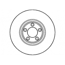 NBD1415 NATIONAL Тормозной диск