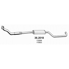 36.2018 ASSO Предглушитель выхлопных газов