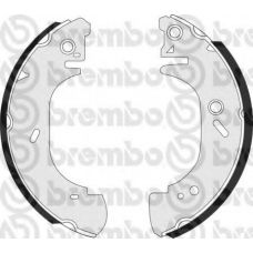 S 24 528 BREMBO Комплект тормозных колодок