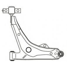 2381 FRAP Рычаг независимой подвески колеса, подвеска колеса