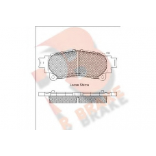 RB1983 R BRAKE Комплект тормозных колодок, дисковый тормоз