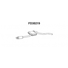 FD30219 VENEPORTE Предглушитель выхлопных газов