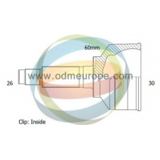 12-040862 ODM-MULTIPARTS Шарнирный комплект, приводной вал