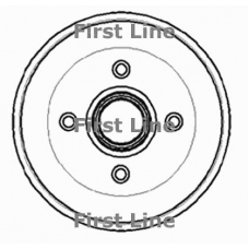 FBR653 FIRST LINE Тормозной барабан