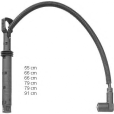 0300891233 BERU Комплект проводов зажигания