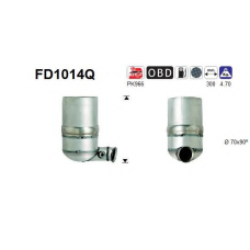 FD1014Q AS Сажевый / частичный фильтр, система выхлопа ОГ
