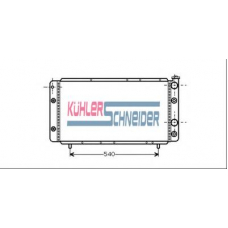 0908901 KUHLER SCHNEIDER Радиатор, охлаждение двигател