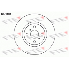 BS7146B FTE Тормозной диск