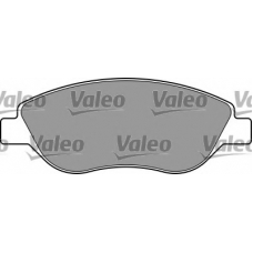 597371 VALEO Комплект тормозных колодок, дисковый тормоз