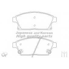 J009-55 ASHUKI Комплект тормозных колодок, дисковый тормоз