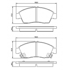 0 986 461 759 BOSCH Комплект тормозных колодок, дисковый тормоз