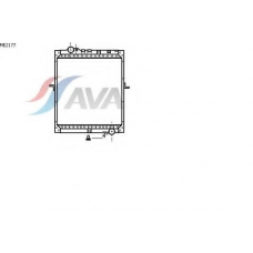 ME2177 AVA Радиатор, охлаждение двигателя
