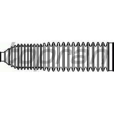 110 965 TOPRAN Пыльник, рулевое управление