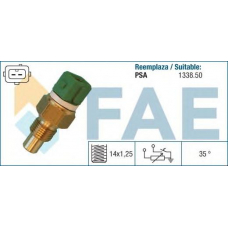 34410 FAE Температурный датчик охлаждающей жидкости