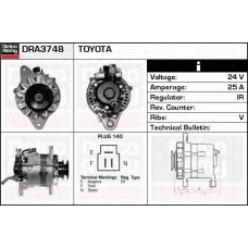 DRA3748 DELCO REMY Генератор