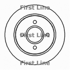 FBD481 FIRST LINE Тормозной диск