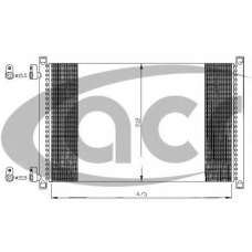 300091 ACR Конденсатор, кондиционер