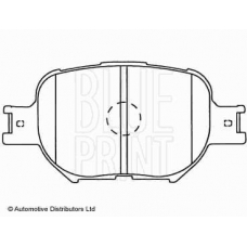 ADT342112 BLUE PRINT Комплект тормозных колодок, дисковый тормоз