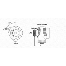 943356577010 MAGNETI MARELLI Генератор