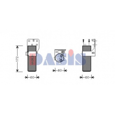800459N AKS DASIS Осушитель, кондиционер
