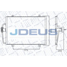 723M57 JDEUS Конденсатор, кондиционер