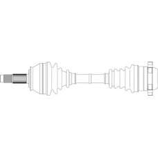 FI3162 General Ricambi Приводной вал