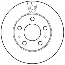 562630BC BENDIX Тормозной диск