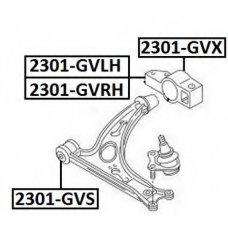 2301-GVLH ASVA Подвеска, рычаг независимой подвески колеса