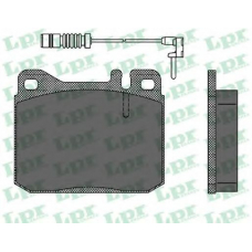 05P211A LPR Комплект тормозных колодок, дисковый тормоз