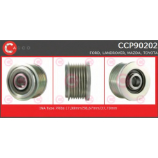 CCP90202 CASCO Ременный шкив, генератор